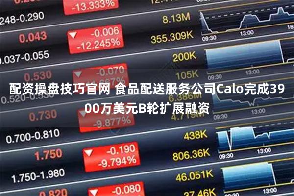 配资操盘技巧官网 食品配送服务公司Calo完成3900万美元B轮扩展融资